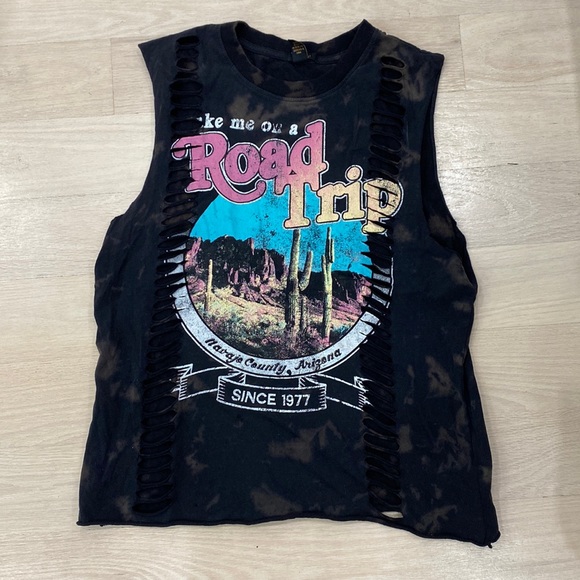 Forever 21 XXI Graphic Muscle Tee Arizona - Small - Picture 1 of 7